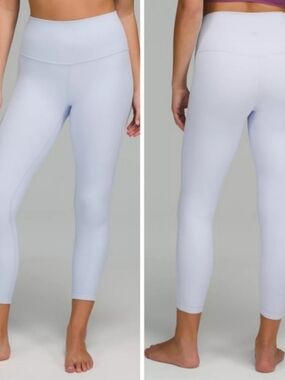Lululemon Light Blue HR Leggings SZ 6